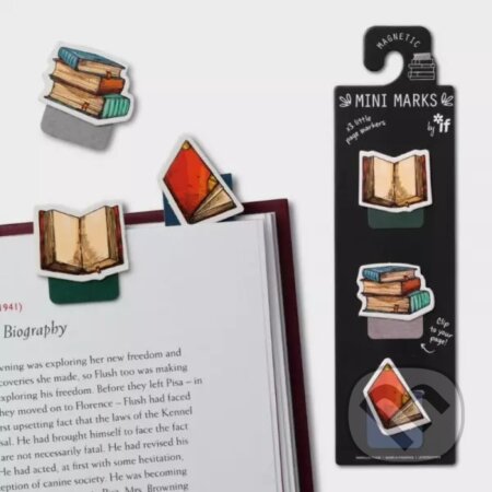 Záložka do knihy Mini magnetická - Knihy, EPEE, 2022