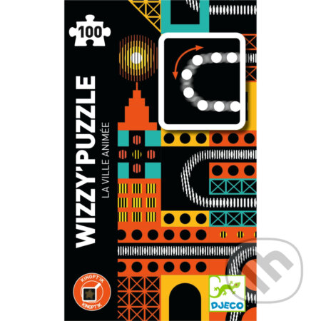 Magické Wizzy Puzzle: Živé mesto, Djeco, 2022
