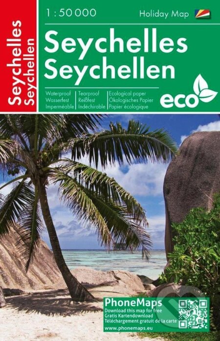Seychelles 1:50 000 / Holiday Map, freytag&berndt, 2023
