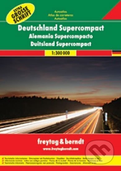 Deutschland Supercompact/Německo 1:300, freytag&berndt