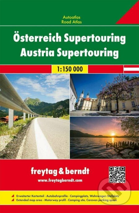 Rakousko supertouring 1:150 000, freytag&berndt