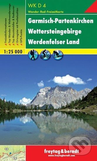 WKD  4 Garmisch Partenkirchen 1:25 000/mapa, freytag&berndt