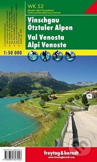 WKS  2 Vinschgau-Ötztaler Alpen 1:50 000/Turistická mapa, freytag&berndt