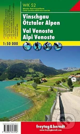 WKS 2 Vinschgau-Ötztaler Alpen 1:50 000/Turistická mapa