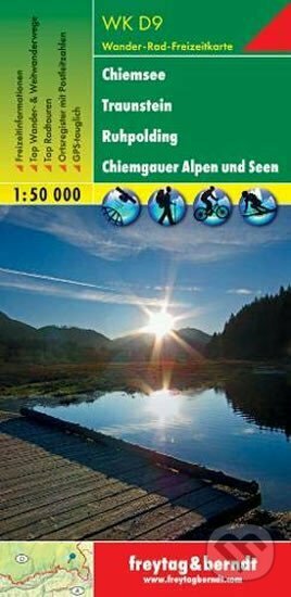 WKD  9 Chimsee-Traunstein-Ruhpolding 1:50 000/mapa, freytag&berndt