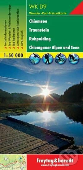 WKD 9 Chimsee-Traunstein-Ruhpolding 1:50 000/mapa