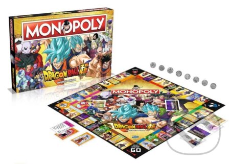 Monopoly Dragon Ball Super (v anglickém jazyce), Winning Moves, 2022