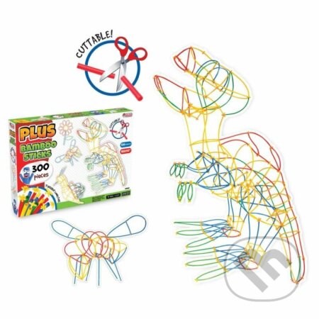 Stavebnice bambus 300 ks - hra z kategorie Stavebnice