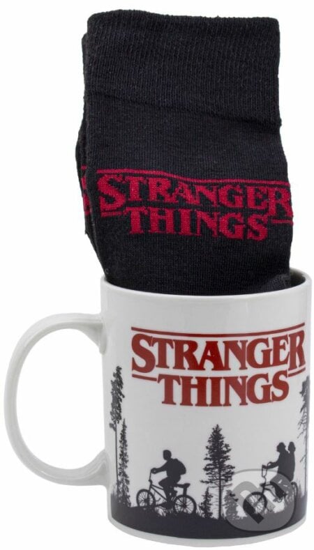 Darčekový set - Hrnček s ponožkami Netflix - Stranger Things: Les, , 2022