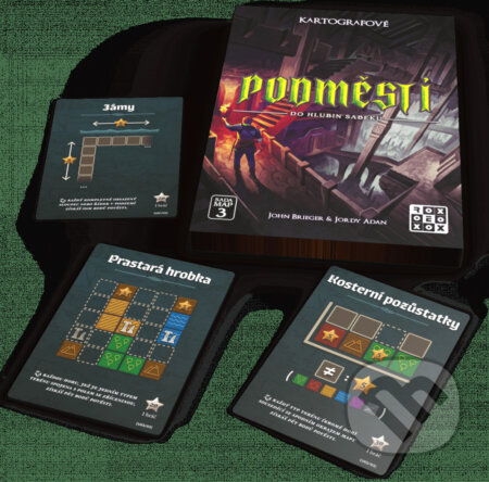 Kartografové: Do hlubin Sabeku - Podměstí (Sada map 3)