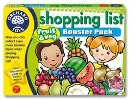 Shopping list - fruit & veg (Nákupný zoznam - ovocie a zelenina), Orchard Toys, 2022