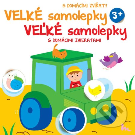 Velké samolepky: Traktor / Veľké samolepky: Traktor, YoYo Books, 2022