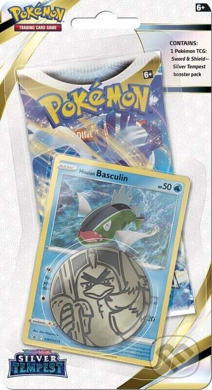 Pokémon: Basculin Checklane Blister - Silver Tempest, Pokemon, 2022