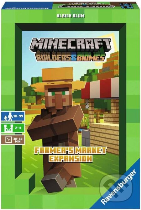 Spoločenská hra: Minecraft - Builders & Biomes: Expanzia farmárskeho trhu (). , 2022