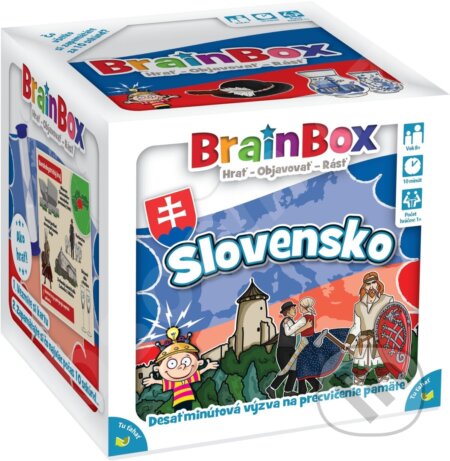 Brainbox Slovensko SK (V kocke!) - hra z kategorie Vzdělávací hry