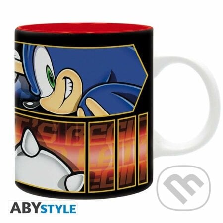 Sonic keramický Hrnček 320 ml - Sonic and Knuckles, ABYstyle, 2022