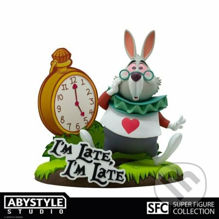 Figúrka Disney - White rabbit 10 cm, ABYstyle, 2022