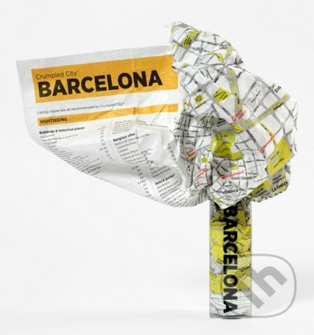 Crumpled City Map: Barcelona, GreenOffice, 2014
