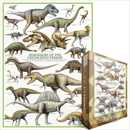 Dinosauři z období křídy, EuroGraphics, 2014