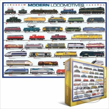 Moderní lokomotivy, EuroGraphics, 2014