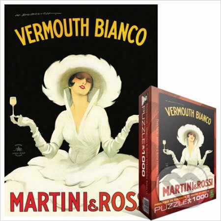Martini & Rossi - Vermouth Bianco - Marcello Dudovich, EuroGraphics, 2014