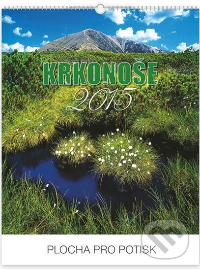 Kalendář 2015 - Krkonoše s českými jmény Praktik, Presco Group, 2014