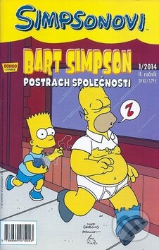 Bart Simpson: Postrach společnosti (1/2014) - Matt Groening - kniha z kategorie Sci-fi, fantasy a komiksy