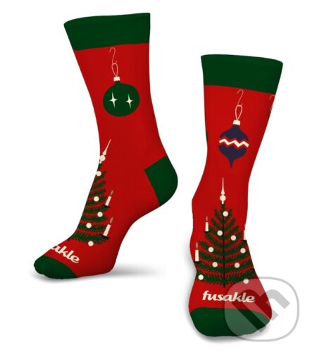 Ponožky Retro vianoce M, Fusakle.sk, 2023