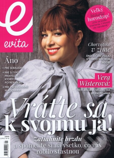 Evita magazín 01/2023, MAFRA Slovakia, 2022