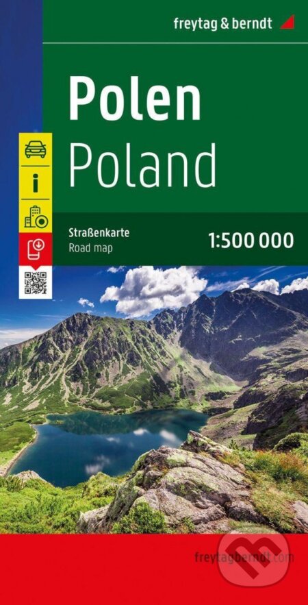 Polsko 1:500 000 / Polen, Straßenkarte 1:500 000, freytag&berndt
