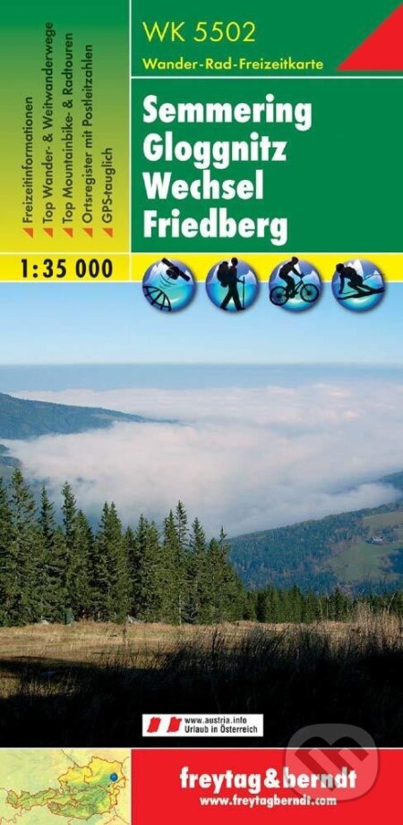 WK 5502 Semmering Gloggnitz 1:35 000