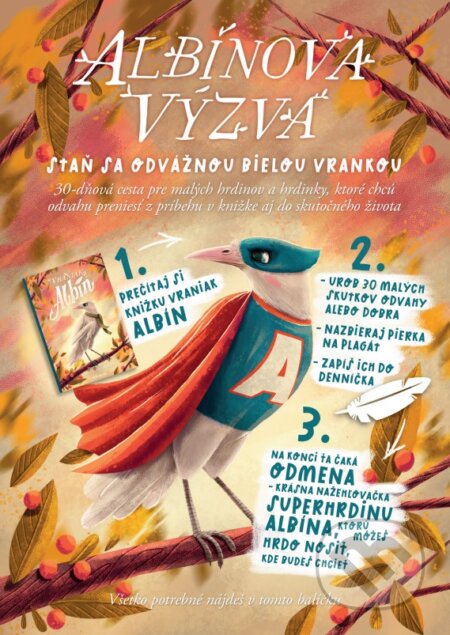 Albínova výzva: Denníček odvahy