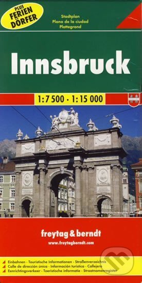 Innsbruck 1:7,5T/15T /plán města, freytag&berndt