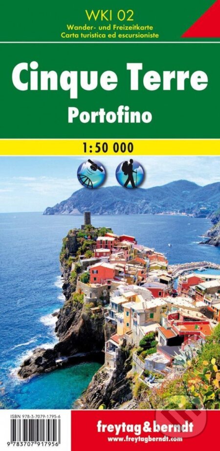 Cinque Terre 1:50 000 / turistická mapa, freytag&berndt