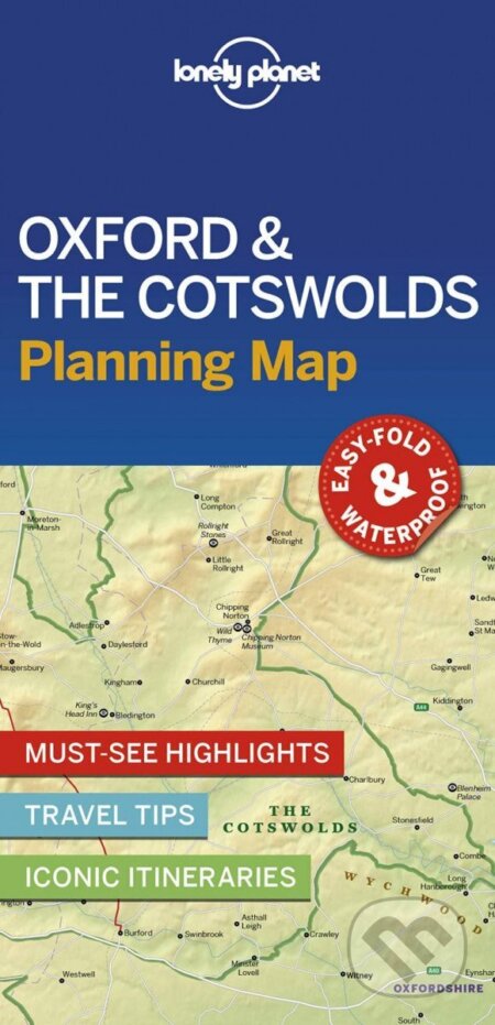 WFLP Oxford & The Cotswolds Planning Map, freytag&berndt