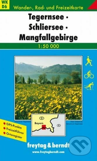 WKD  6 Tegernsee, Schliersee 1:50 000/mapa, freytag&berndt