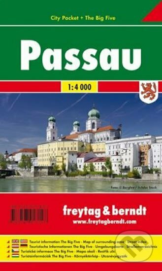 Passau 1:4T/kapesní plán města, freytag&berndt