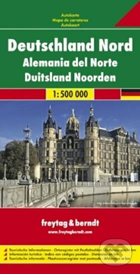 Deutschland Nord/Německo-sever 1:500T/automapa, freytag&berndt