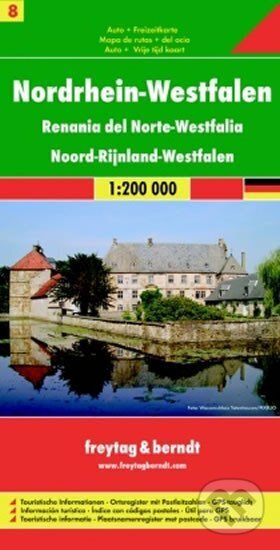 Nordrhein-Westfalen/Severní Porýní-Vestfálsko 1:200T/automapa, freytag&berndt
