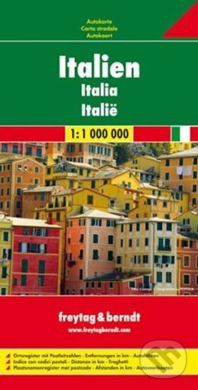 Italien/Itálie 1:1M/automapa, freytag&berndt