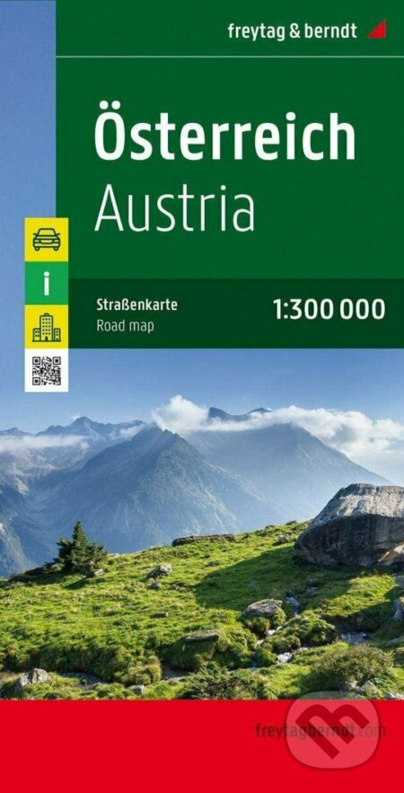 Rakousko 1:300 000 / Automapa, freytag&berndt