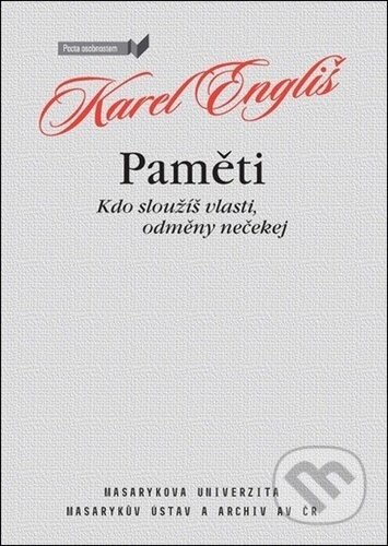 Paměti - Karel Engliš, Muni Press, 2022