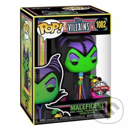 Funko POP Disney: Villains - Maleficent (BlackLight limited exclusive edition), Funko, 2022
