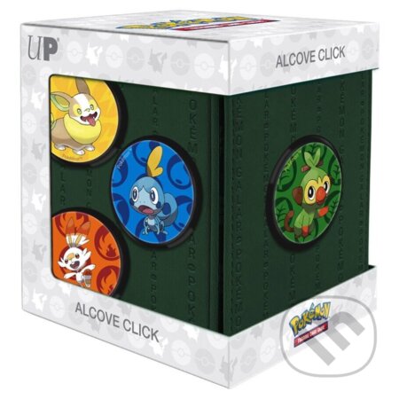Pokémon UltraPRO: Galar Alcove Click Deck Box - koženková krabička na karty, Pokemon, 2022