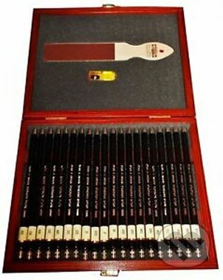 Koh-i-noor  tužky TOISON D´OR luxusní sada 20 ks mechanických v dřevěné kazetě, KOH-I-NOOR HARDTMUTH, 2022