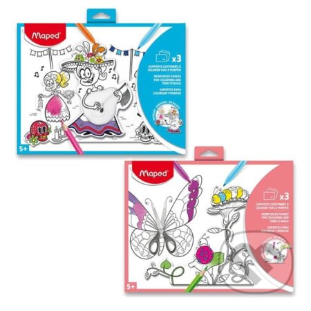 Maped Omalovánky s 3D efektem