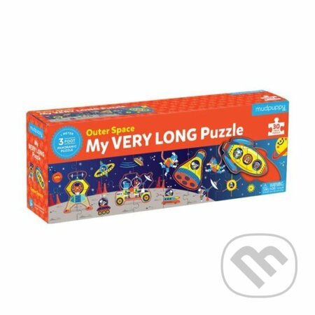 Dlouhé puzzle: Vesmír (My Very Long Puzzle: Outer Space) - puzzle z kategorie 15 - 60 dílků