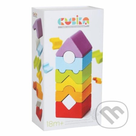 Věž XII (dřevěná skládačka 8 dílů) - hra z kategorie Stavebnice