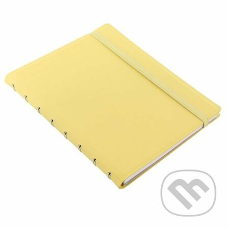 FILOFAX Notebook Pastel A5 žlutá, FILOFAX