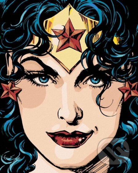 Malování podle čísel: Wonder Woman - PREBAL KOMIKSU, Zuty, 2022
